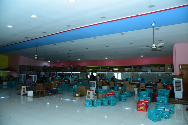 Main distribution hall