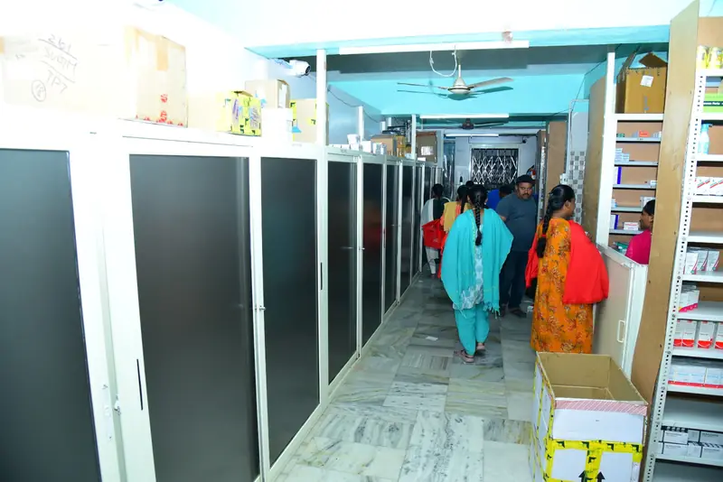 Product storage facility